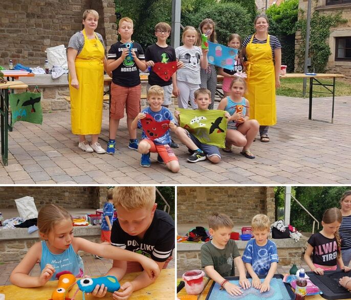 Filzen in den Ferienspielen