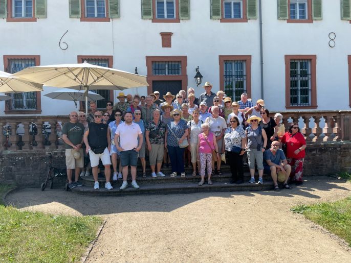 Gruppenbild der Ausflugsgesellschaft